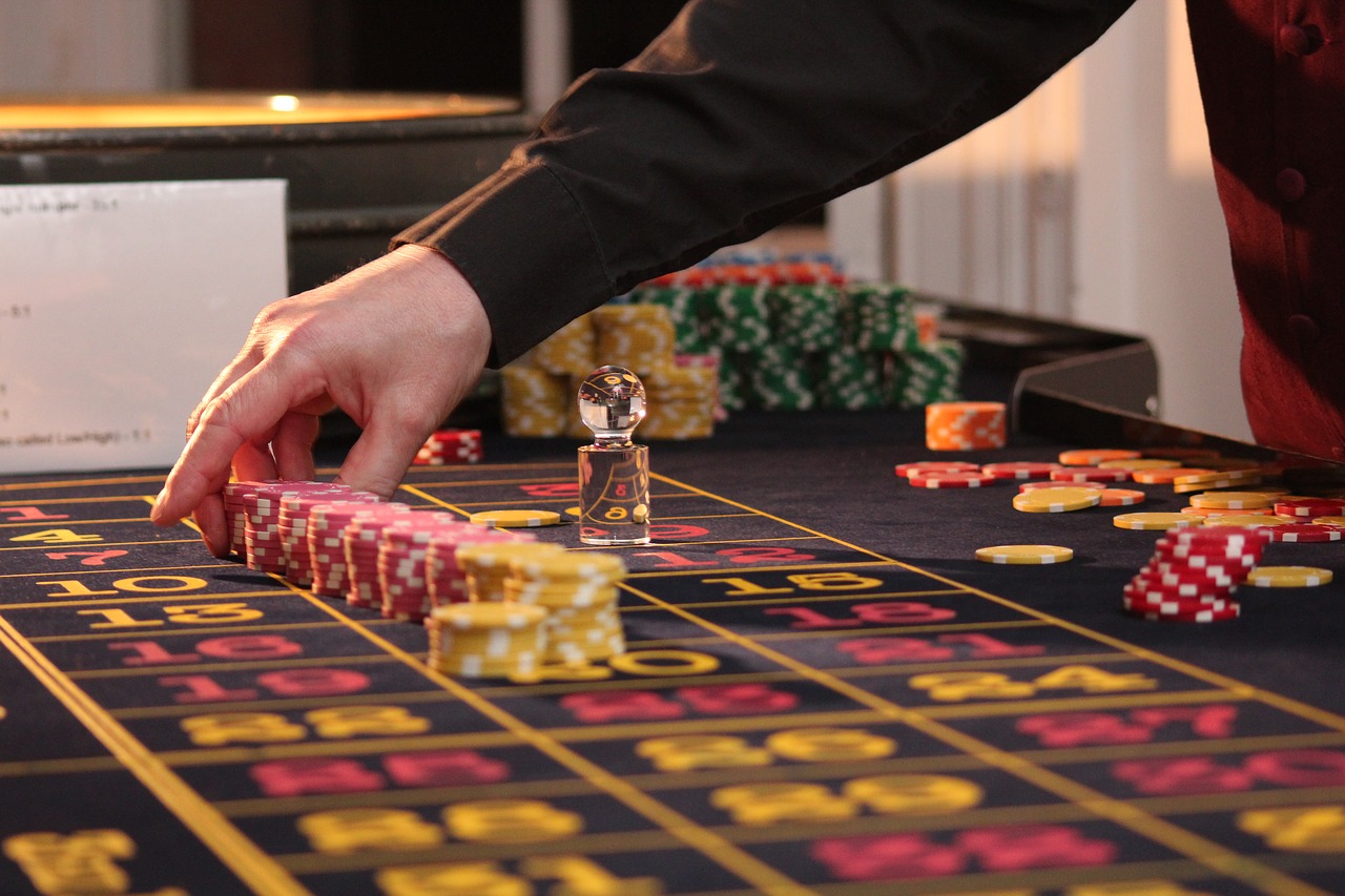 apuestas en mesa de ruleta de casino