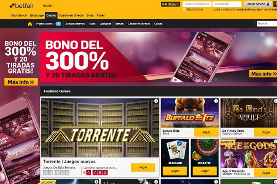 betfair casino analisis