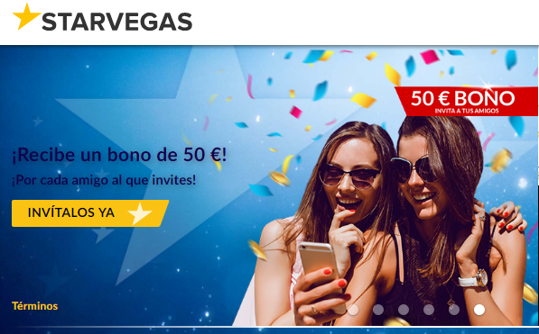 Starvegas casino entrega hasta 200 euros por primer depósito